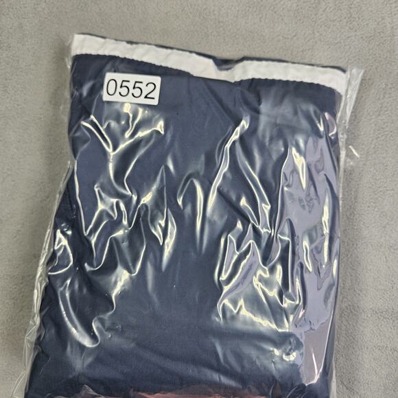 Vintage Nike Track Pants Womens Medium Blue Warm Up Lined Swoosh Sportswear Y2K - Picture 15 of 15